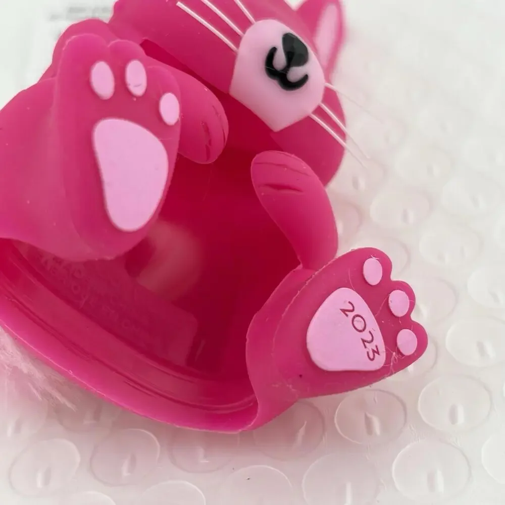 Bath & Body Works Pocketbac Hand Sanitizer Hand Gel Holder - Pink Rabbit Bunny